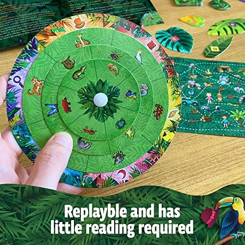 Exit Kids: Jungle of Riddles (Level 1) - Game - A Family-Friendly, Card-Based at-Home Escape Room Experience Collaborative for 1 to 4 Players, Ages 6+ 5 61Pgiamd6fL. AC