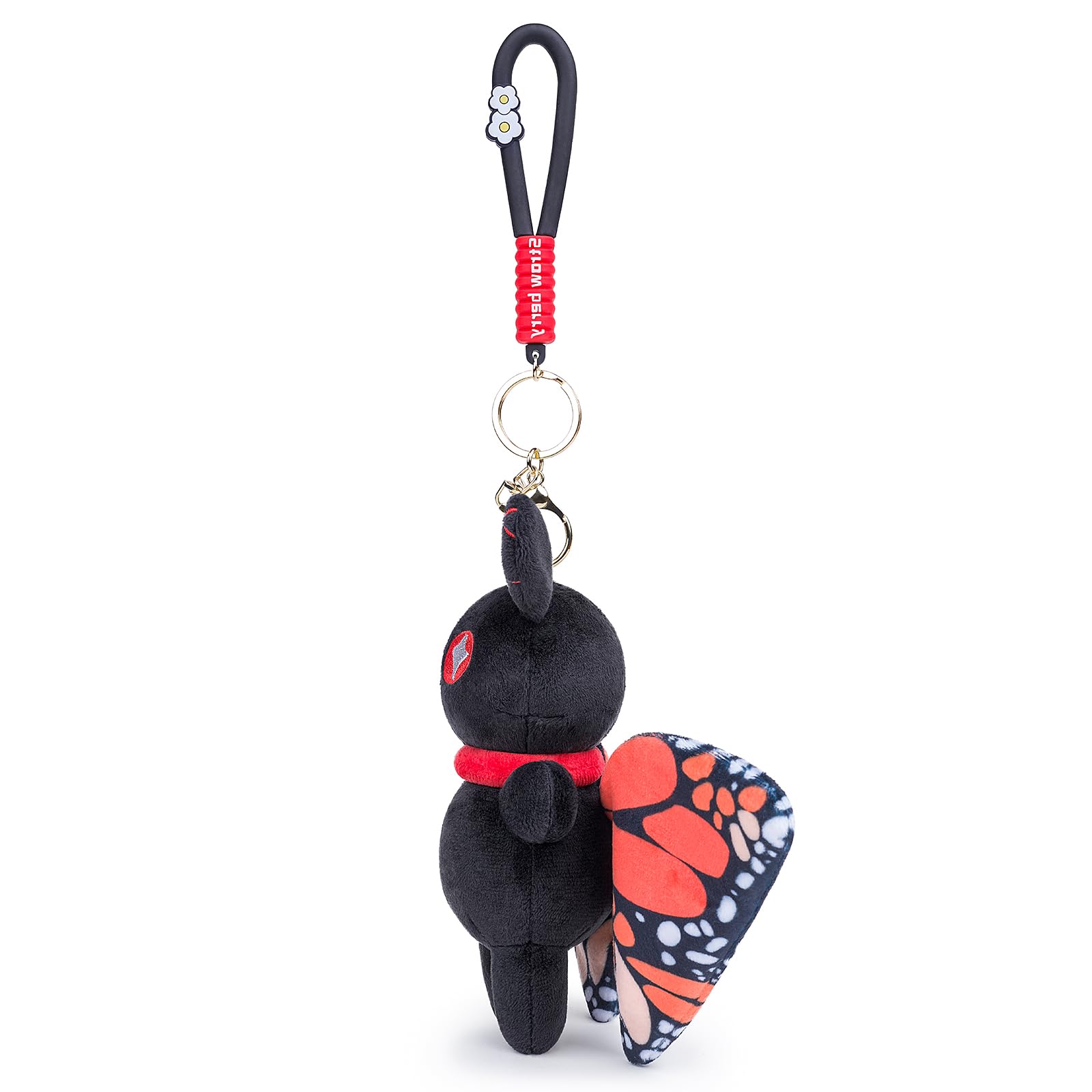 capybaraflying Soft Plush Black moth Widgets Plush Toy, Black moth Animal Plush Toy - Image 4