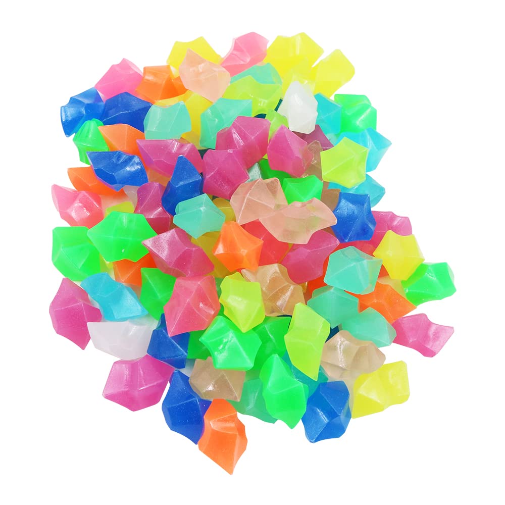 VOANZO 100pcs Glowing Stone Luminous Stone