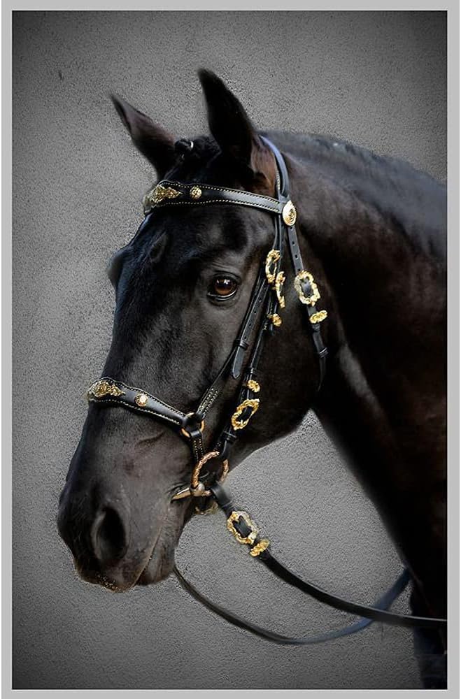 qualità Cacciatore Briglia Pu Cuoio Metallo Equitazione Cavezze Cavallo Rein Racing Equipment Forniture Equestri Strumento di Formazione