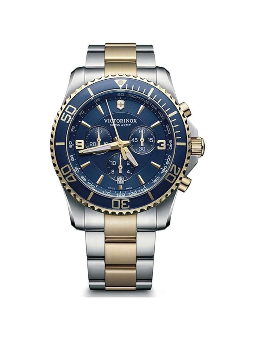 Victorinox Maverick 43 mm Blue Dial Men Watch - 249097 : Amazon.in