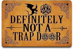 Definitely Not A Trap Door 00 Doormat | The Ultimate Pranking Essential