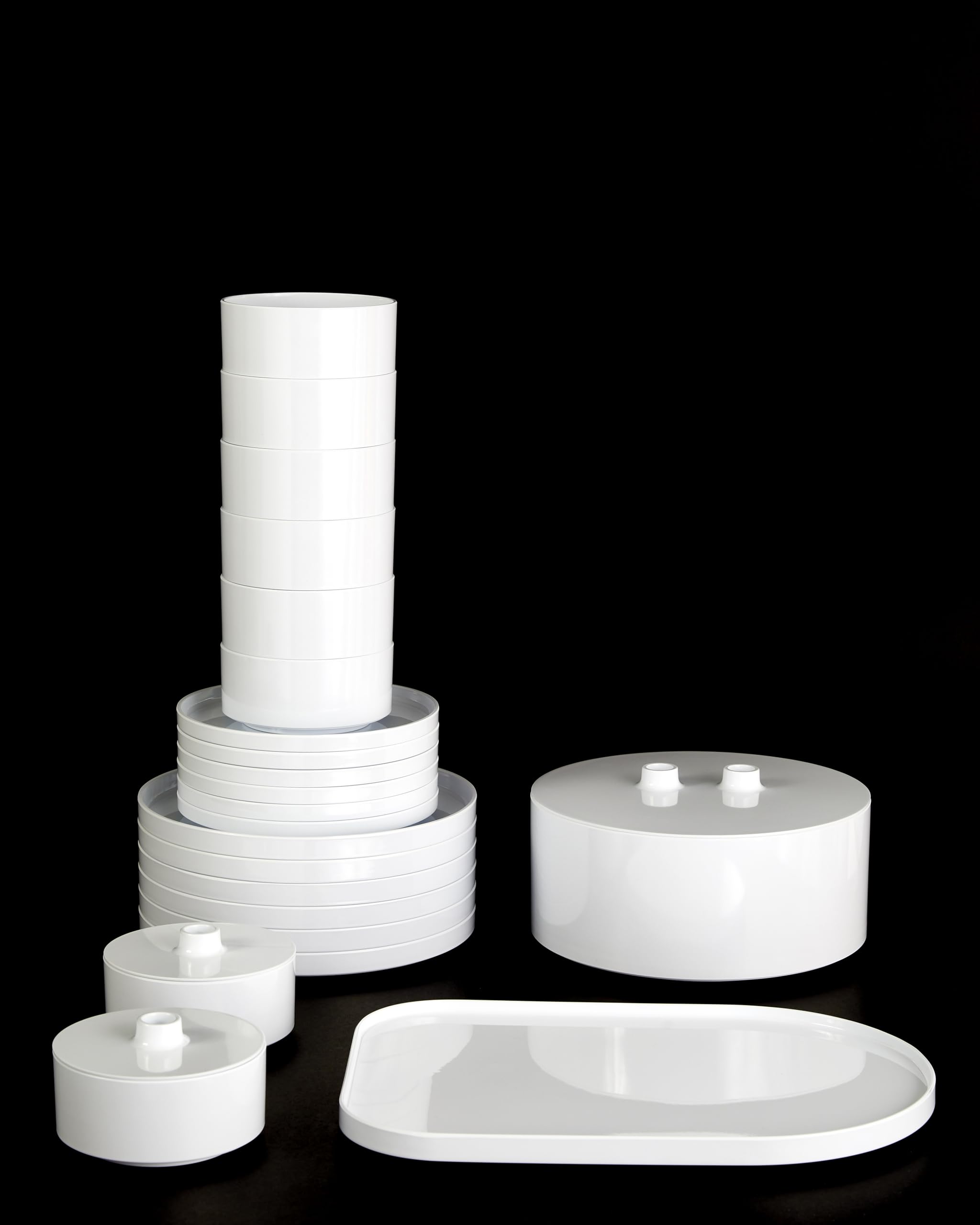 Max 1 | Vajilla de 25 piezas | Hellerware | Massimo & Lella Vignelli