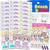 Disney SuperKitties - Juego de mini recuerdos de fiesta de cumpleaños – 24 paquetes de juego de Super Kitties para niños | Mini libros para colorear, calcomanías, más para bolsas de regalo