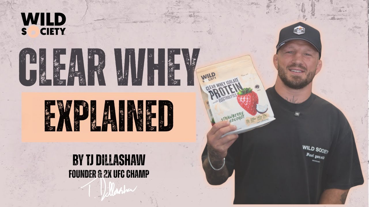 Amazon.com: Wild Society Clear Protein Powder + Electrolytes