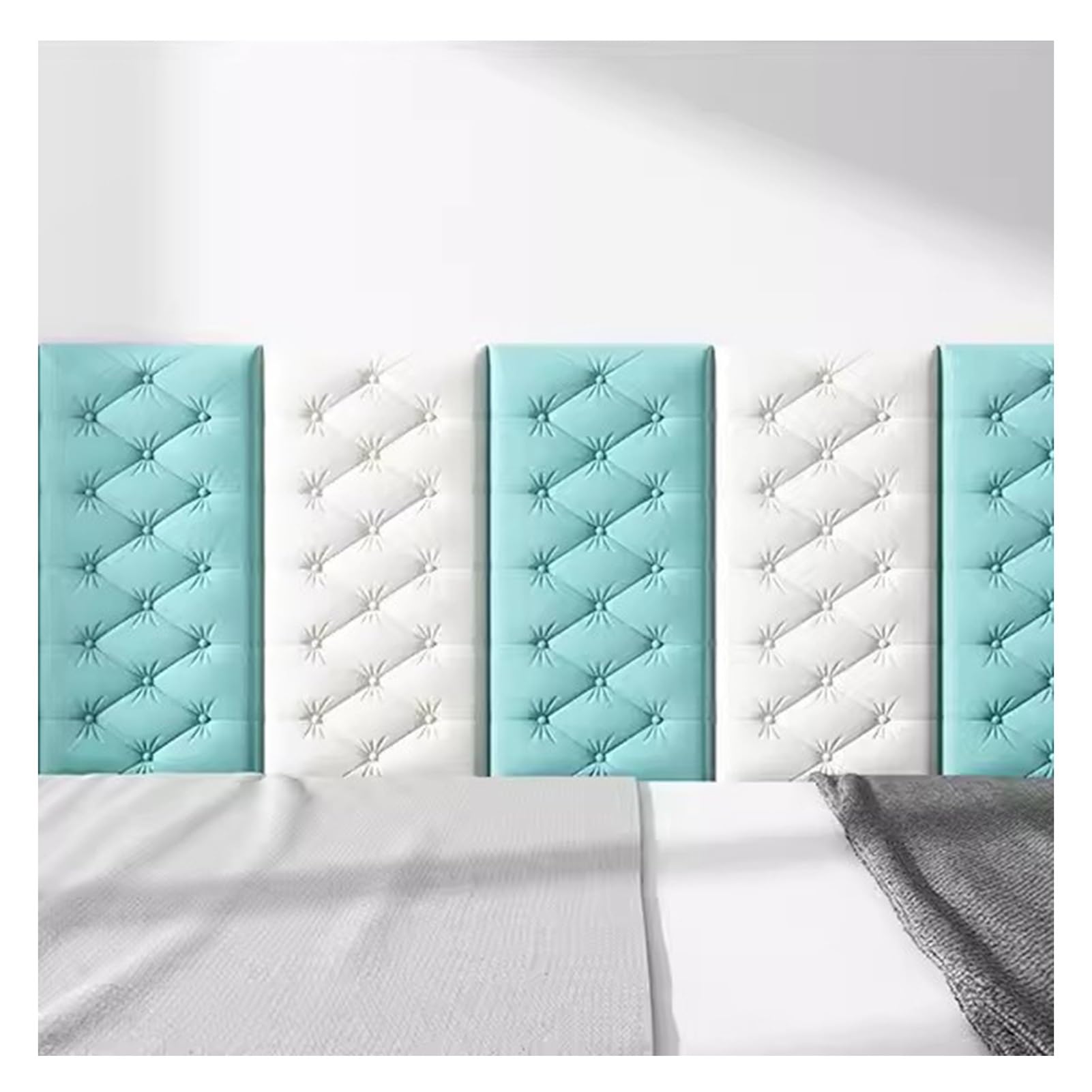 Lot de 6 autocollants muraux anti-collision pour chambre d'enfant