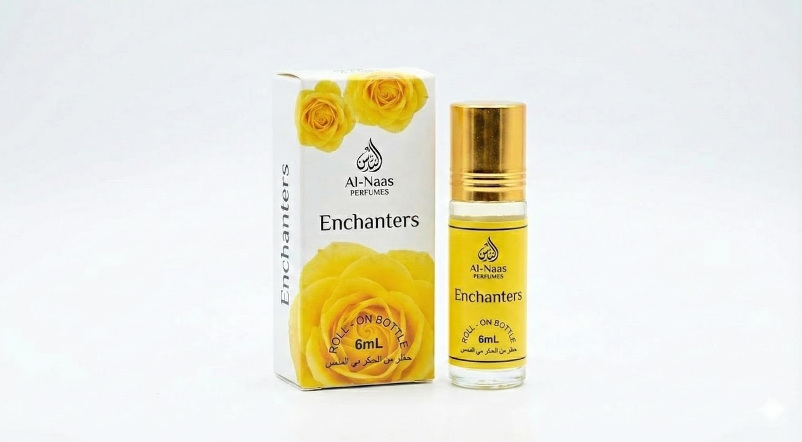 Enchanters Perfume Roll-On Attar – Alcohol-Free Long Lasting Floral Fragrance Oil for Men & Women (6ml)-image-0