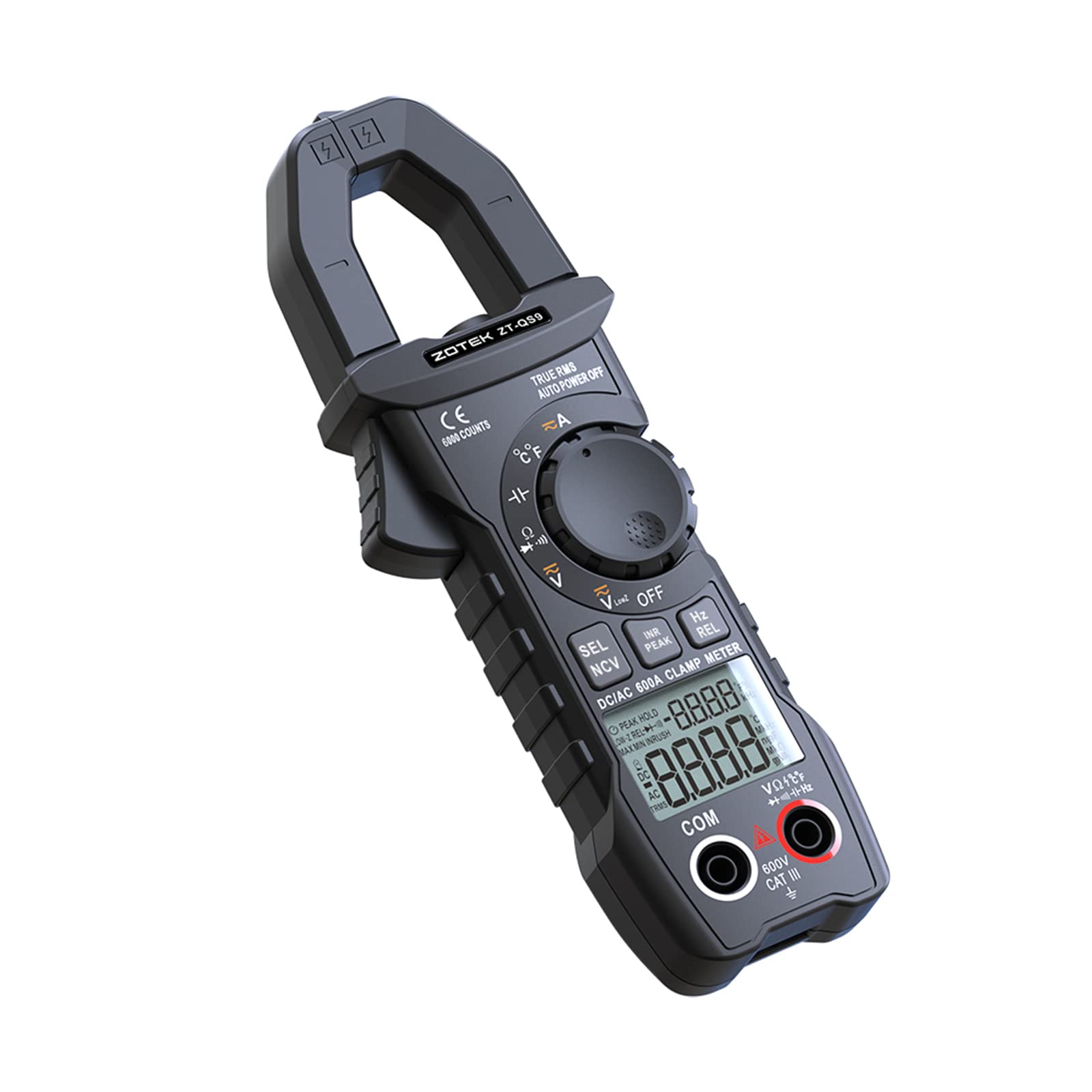 Buy ZOTEK ZTQS9 TRMS 6000 counts Digital Inrush Clamp Meter,600A AC