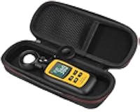 Maoershan Carrying Case for URCERI Light Meter Digital Illuminance Meter Handheld Ambient Temperature Measurer (Case Only)