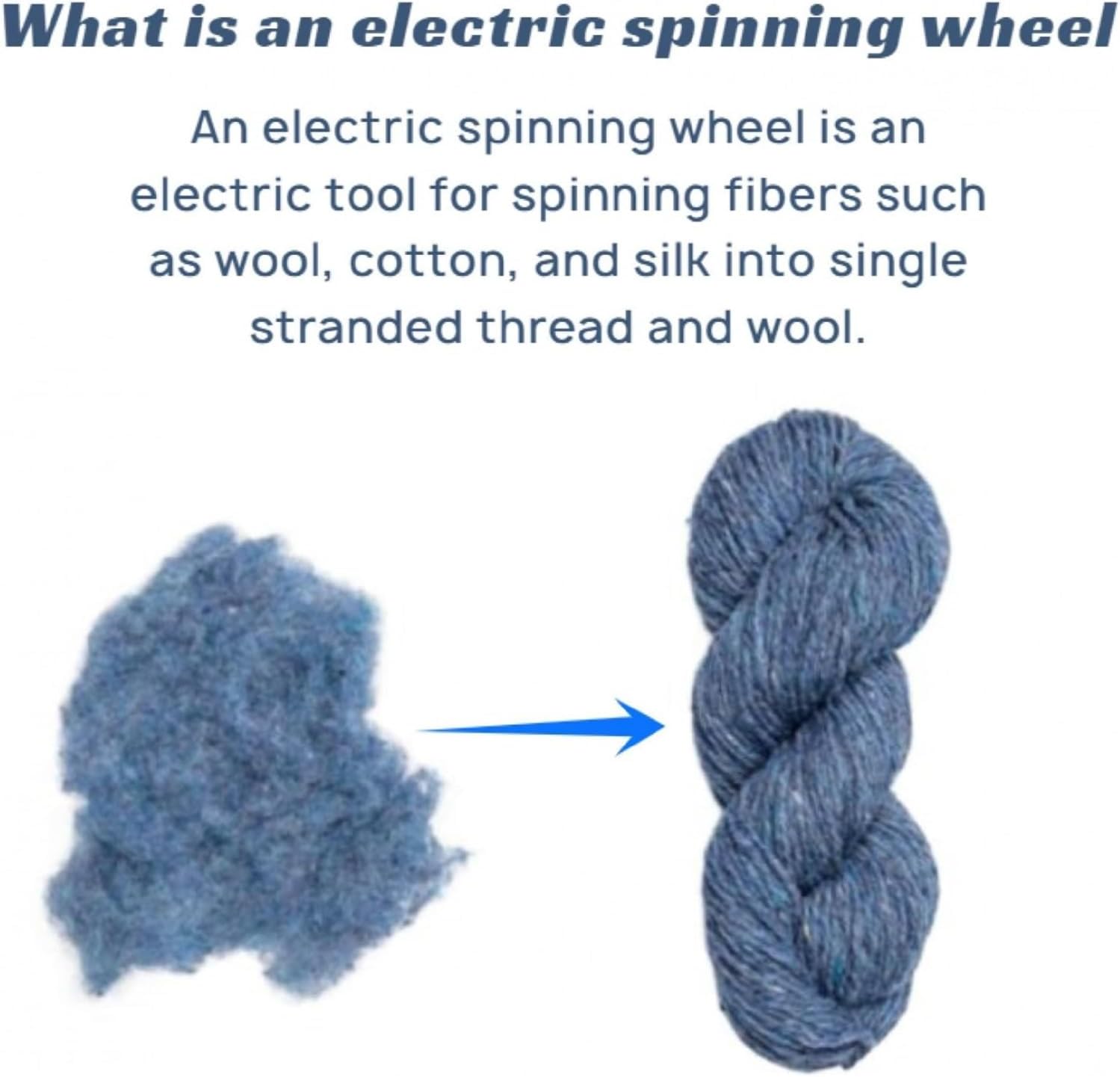 Adjustable Speed Wool Yarn Winding Machine,12v Yarn Spinning Wheel,800rpm Maximum Speed,Modular Design,Easy to Disassemble,4 Ounce Capacity,for Yarn Weaving(Black)