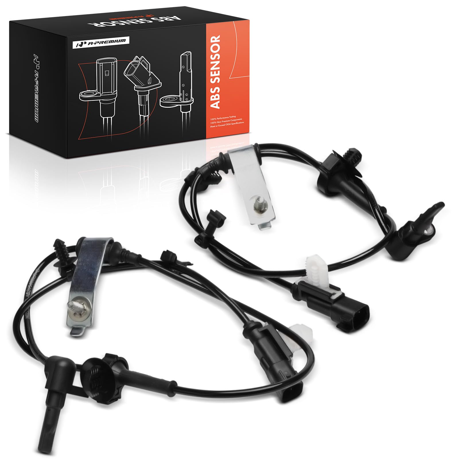 Photo 1 of A-Premium 2PCS Front ABS Wheel Speed Sensor Compatible with Chevrolet Models - Colorado 2017-2022, 4WD