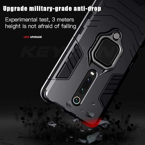 Miniatura 5 de KABIOU Funda a prueba de golpes para Redmi K20 K20 Pro Note 7 7a 6 8 Pro Soporte Soporte Anillo de coche Cubierta del teléfono para Xiaomi Mi 9T Pro