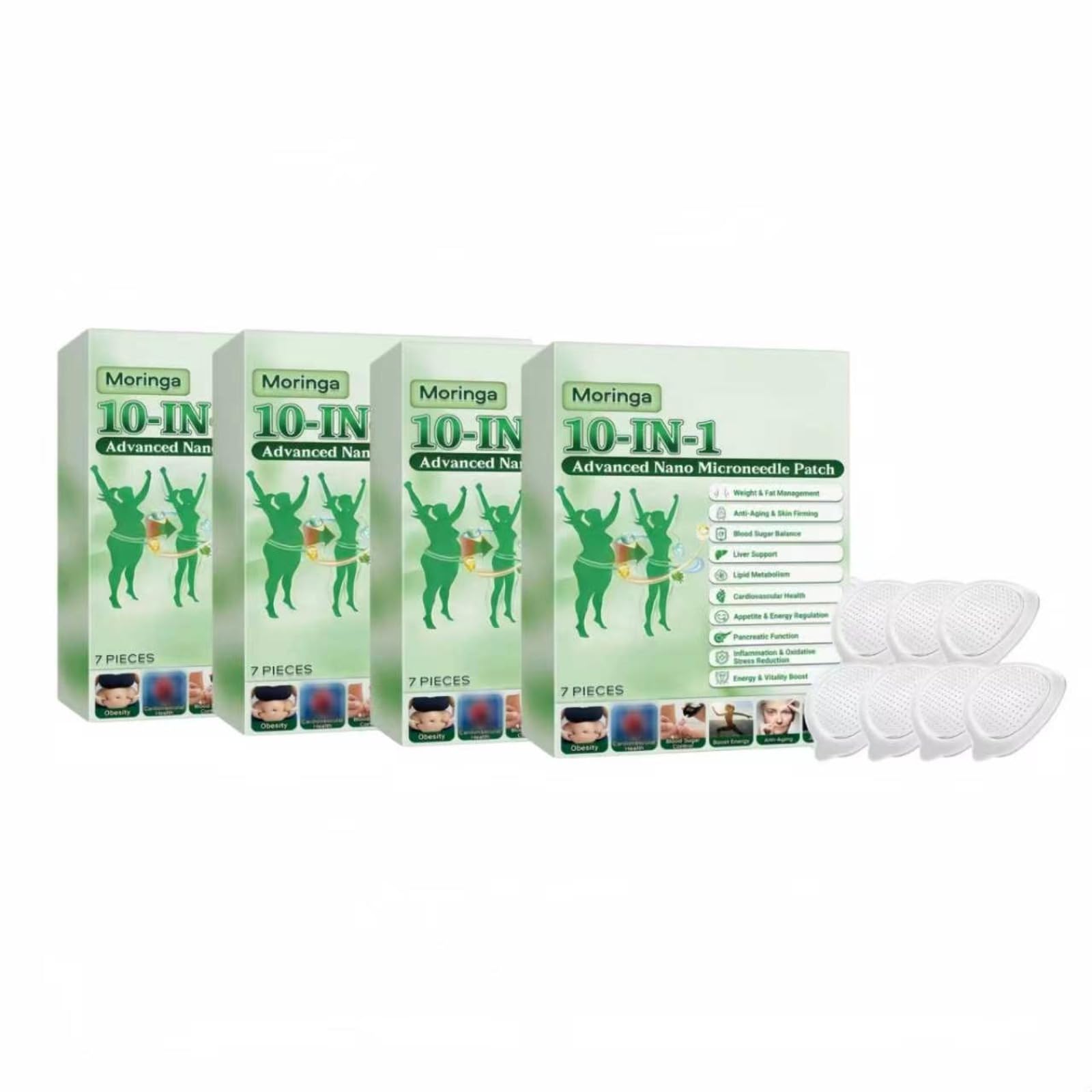 Plaster berberine x nad 10 w 1 Plastry z nano-mikroigłami Moringa do delikatnej pielęgnacji wrażliwej skóry, odpowiednie dla mężczyzn i kobiet oraz do wszystkich rodzajów skóry.