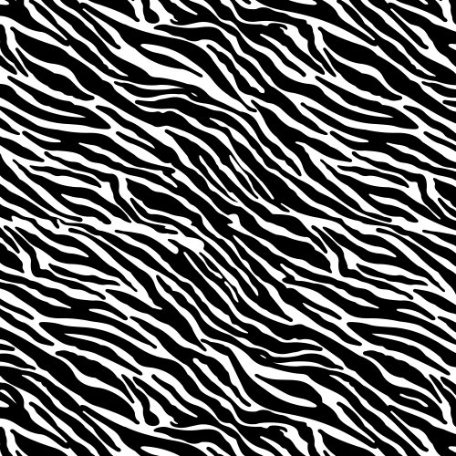 Siser EasyPatterns Heat Transfer Vinyl HTV for T-Shirts 18 by 12 Inches (Zebra Black and White)