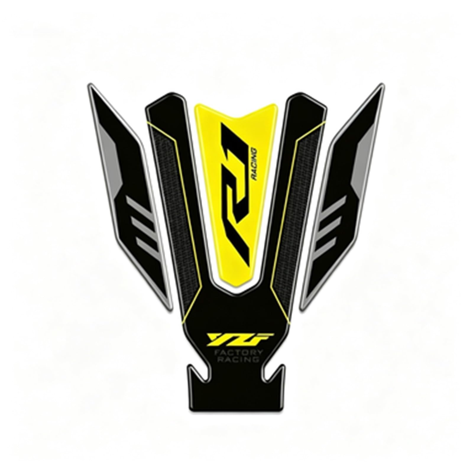 Tank Pad Sticker Motorcycle Fuel Protection Decal for Yamaha R1 R1S R1M YZF YZFR1 2015-2024 Streetfighter(Color1)