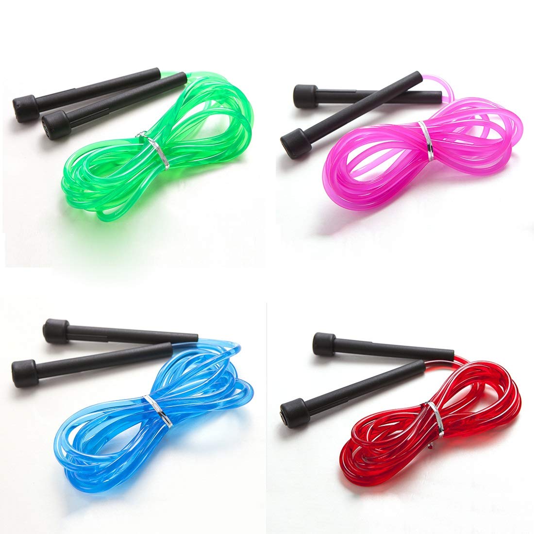 PVC-Springseil, Boxen, Geschwindigkeit, günstig, Fitnessstudio, Training, Fitness, Training, Kinder, verstellbares Springseil für Schüler