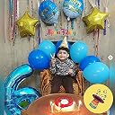Atpata Funky Blue Number Foil Balloons for Numeric Milestone Parties (40 INCH, 6) gallery image