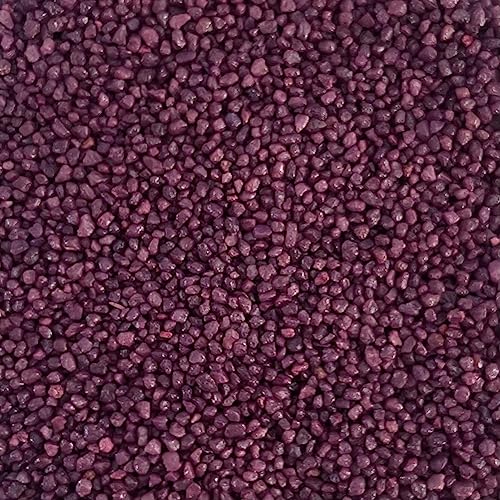 naninoa GRANULAT 2-3mm. 1kg. AUBERGINE lila violett kleine Dekosteine Dekosand Farbsand Bunte Steine