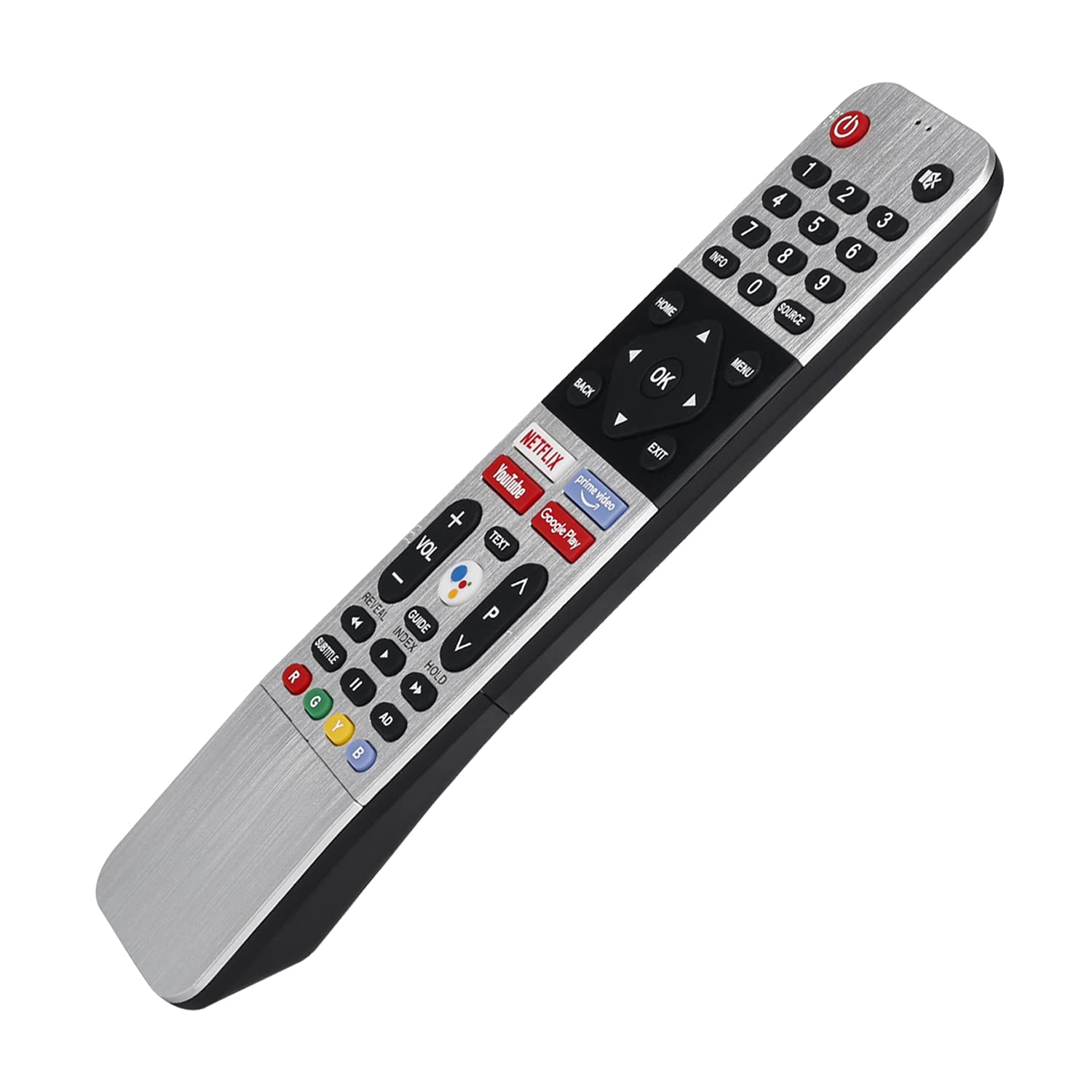 Telecomando vocale for Skyworth Panasonic Toshiba Kogan Smart TV 539C-268935-W000 539C-268920-W010 TB500 Controller