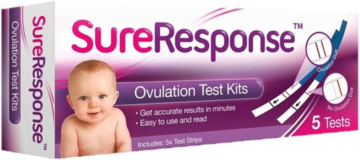 Ovulation Test Kits Accurate Results In Minutes Easy To Use 5 Tests FREE P&P