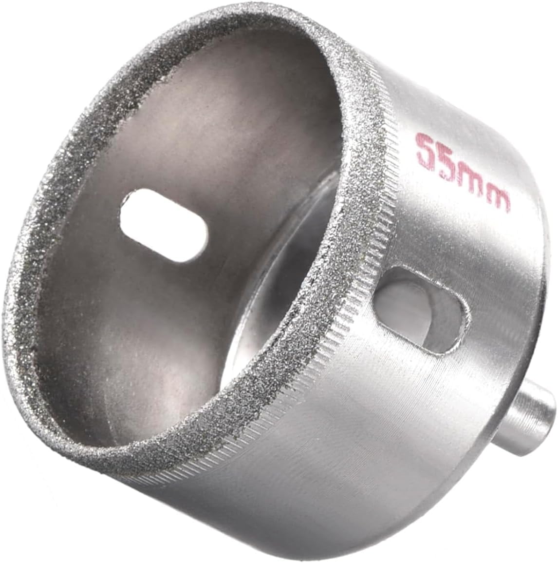 Diamond Hole Saws Drill Bits, 55mm / 2-3/16" Drilling Diameter, Nickel Plated Carbon Steel Drill Bit - (Applications: for Glass Ceramic Tiles Marble Stone)
