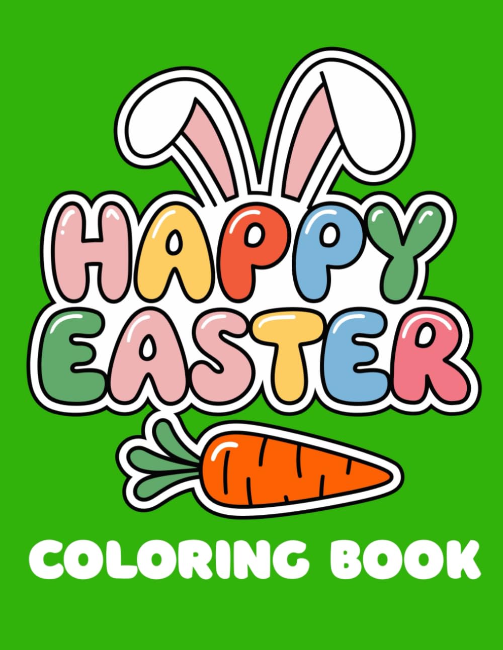 Happy Easter Coloring Book