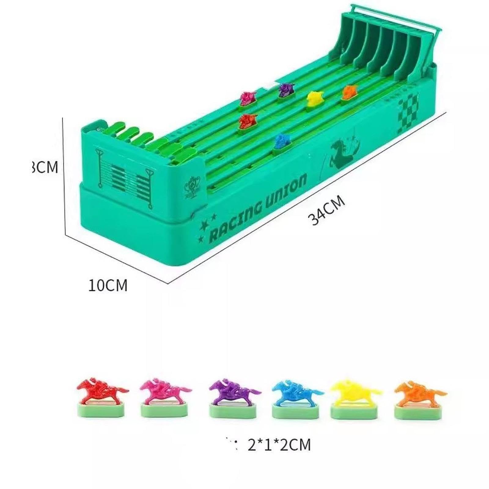 Juego de Caballos de Mesa para Niños y Adultos Juguete Interactivo de de Caballos Desarrollo Temprano Material PP Confiable Apto para Fiestas