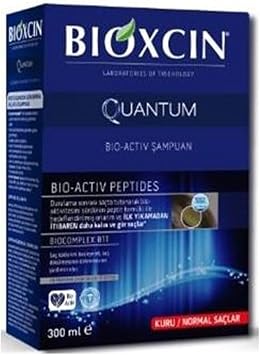 Bioxcin Quantum Bio-Activ  ampuan, Kuru/Normal Sa lar  in, 300 ml