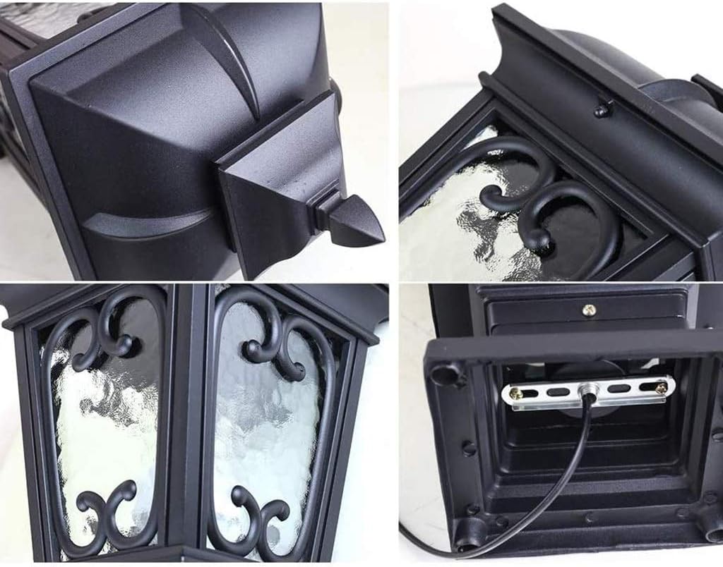 European-Style Waterproof Wall Lamp Garden Lamp Outdoor Villa LED Column Lamp Fixed Lamp