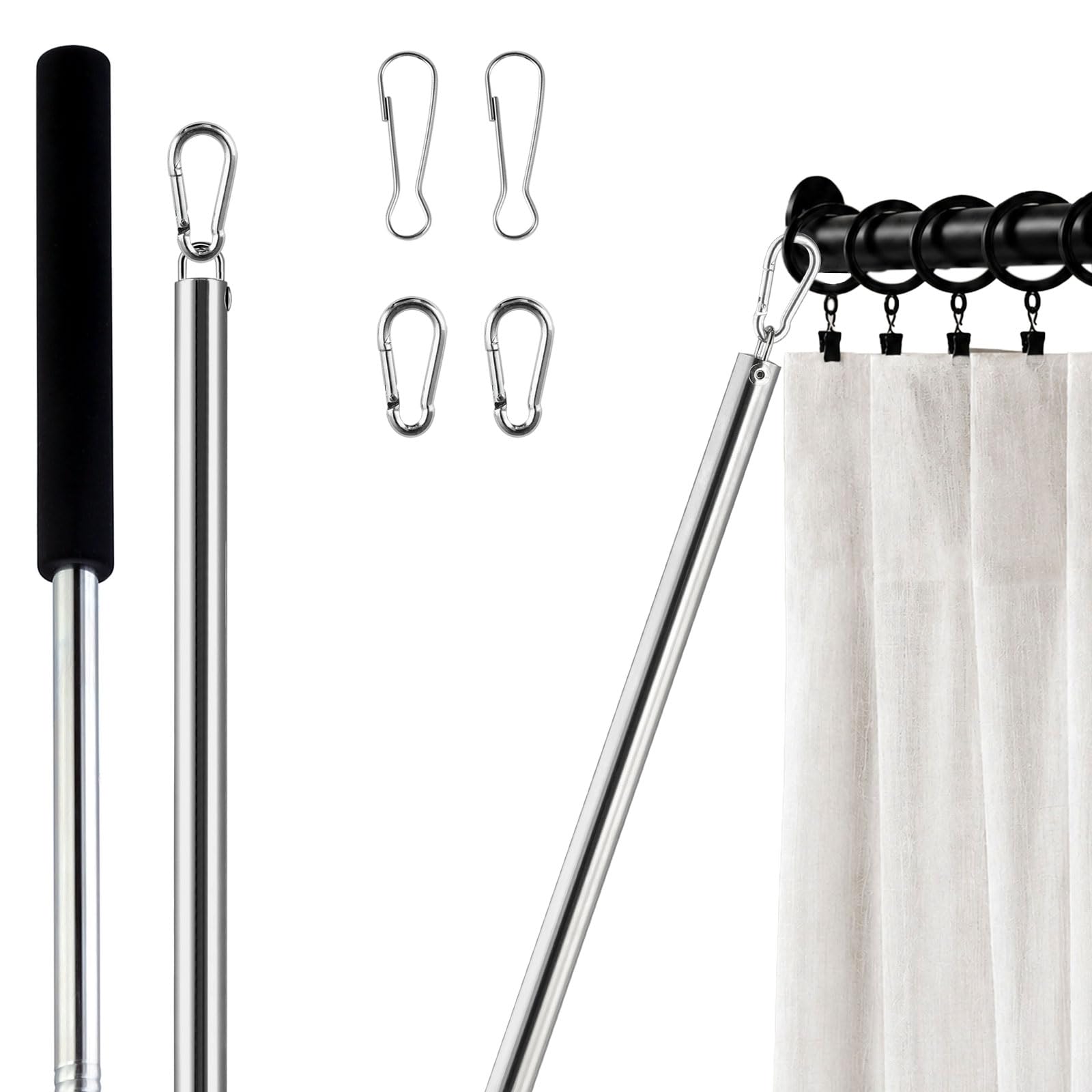 Photo 1 of Generic Curtain Pull Wand Set