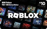 Tarjeta regalo de Roblox - 800 Robux [ordenador, móvil, tableta, Xbox One, Oculus Rift o HTC Vive] Código de descarga 10 EUR