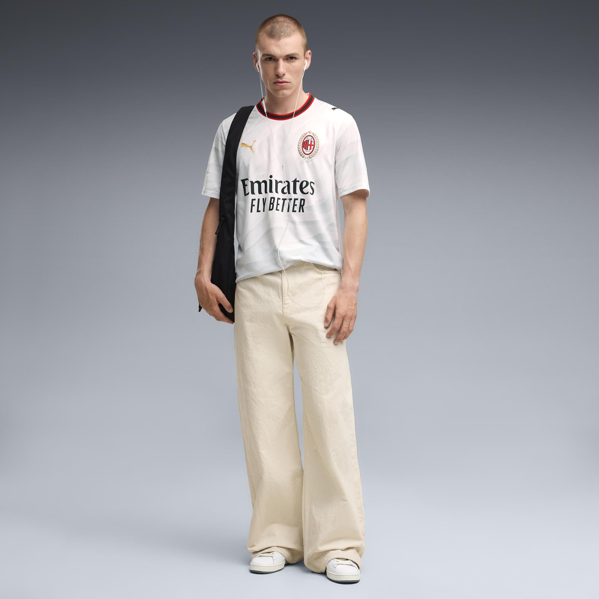 Puma Camiseta réplica ACM Away Jersey para Hombre (Paquete de 1)