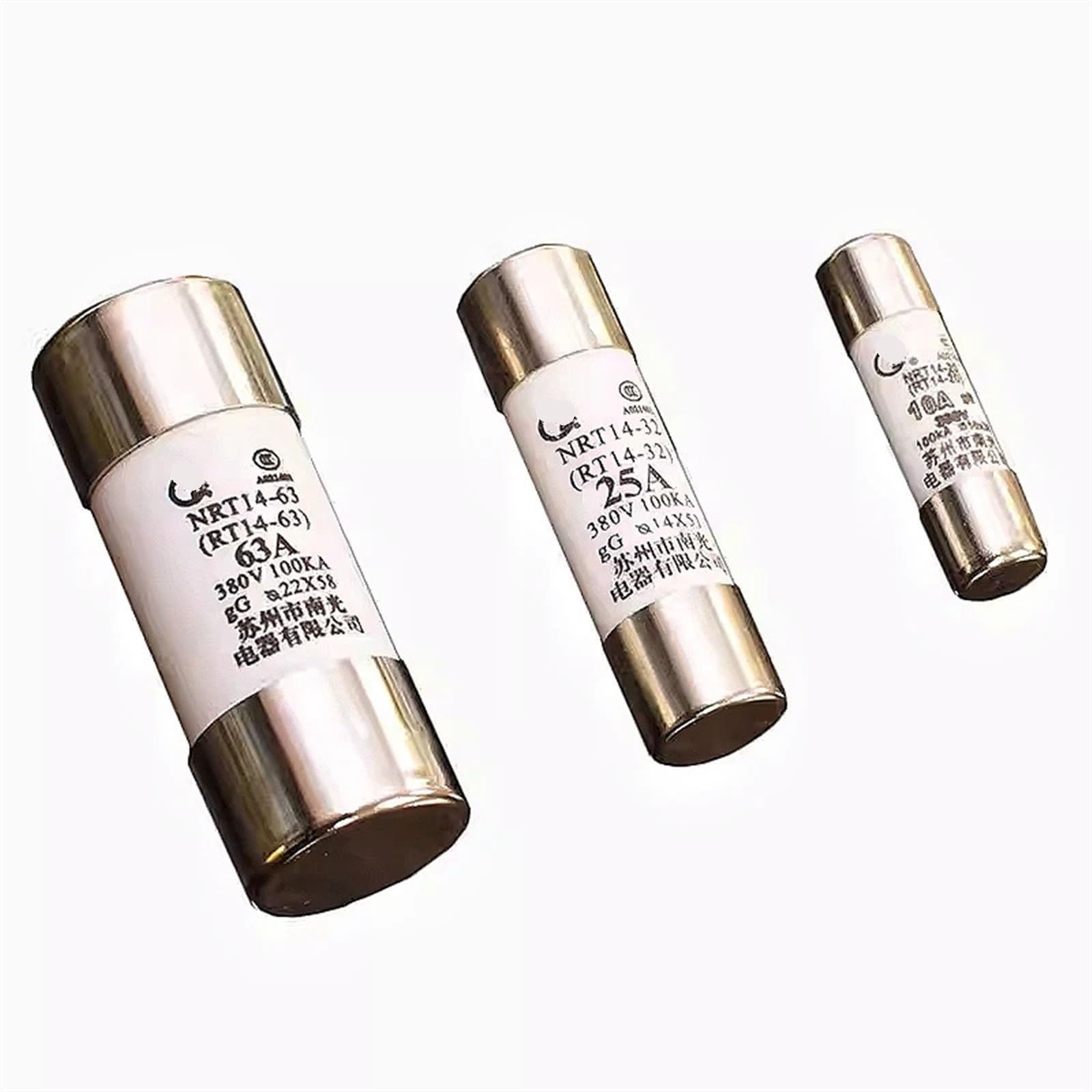 YMUGUEGH NRT14-20/1A 2A 3A 5A 6A 8A10A 12A 15A 20A 10 * 38 Fuse(NRT14-20 6A)