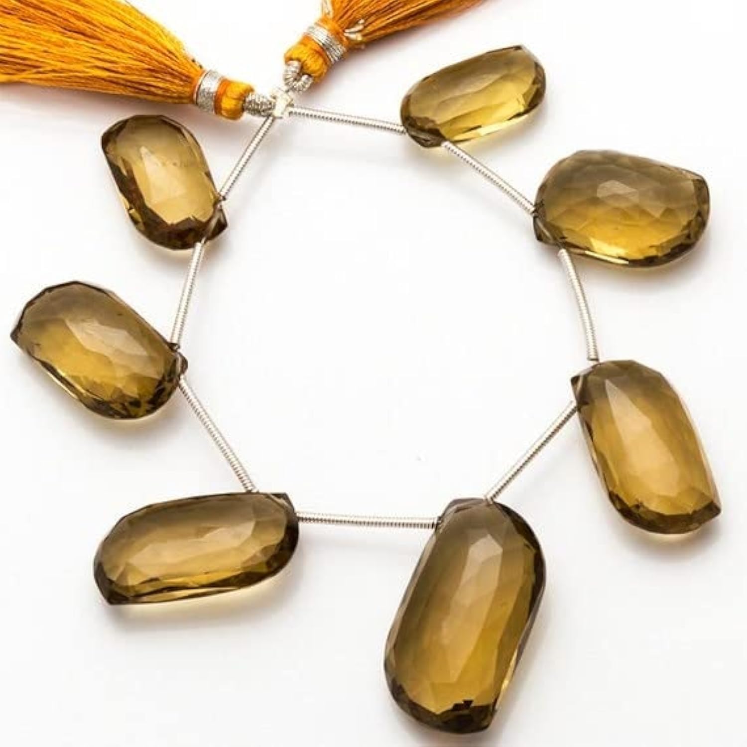 Quartz Citron Naturel : Finissez Vos Bijoux sans Perles Cassées grâce à ces Briolettes