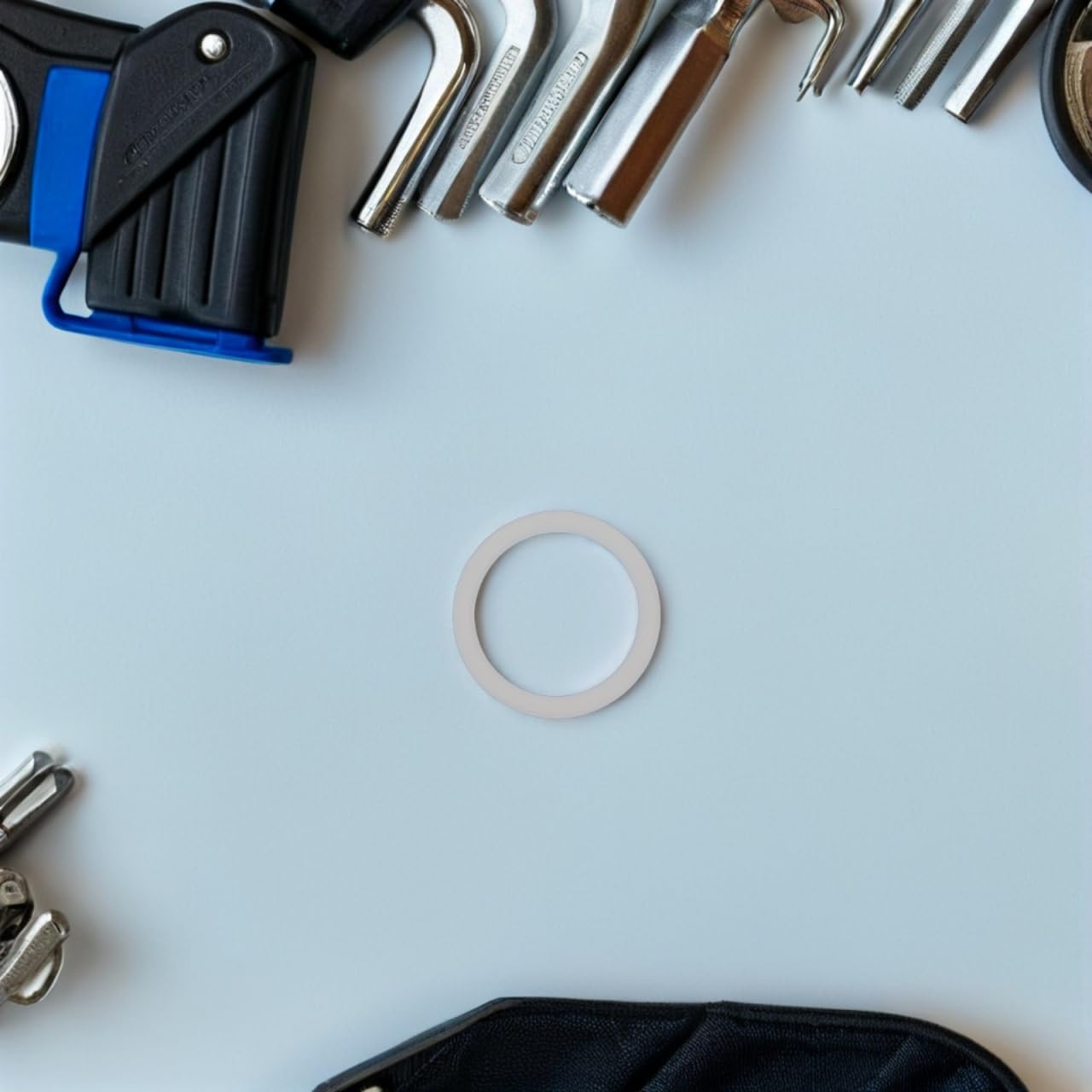 Lot de 10 bagues d'étanchéité de rechange : joint en silicone pour machines à glace pour étanchéifier la tige d'essuyage de tige de valve - Pour les besoins de pièces d'entretien
