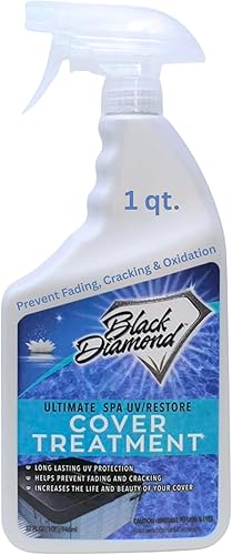 Black Diamond Stoneworks Tratamiento protector y limpiador de cubierta de spa y bañera de hidromasaje definitivo, acondicionador para cubierta de