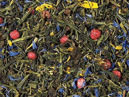 aromatisierter Grüntee & halbfermentierter Tee - ROYAL STAR - Pfirsich-Note - 1KG