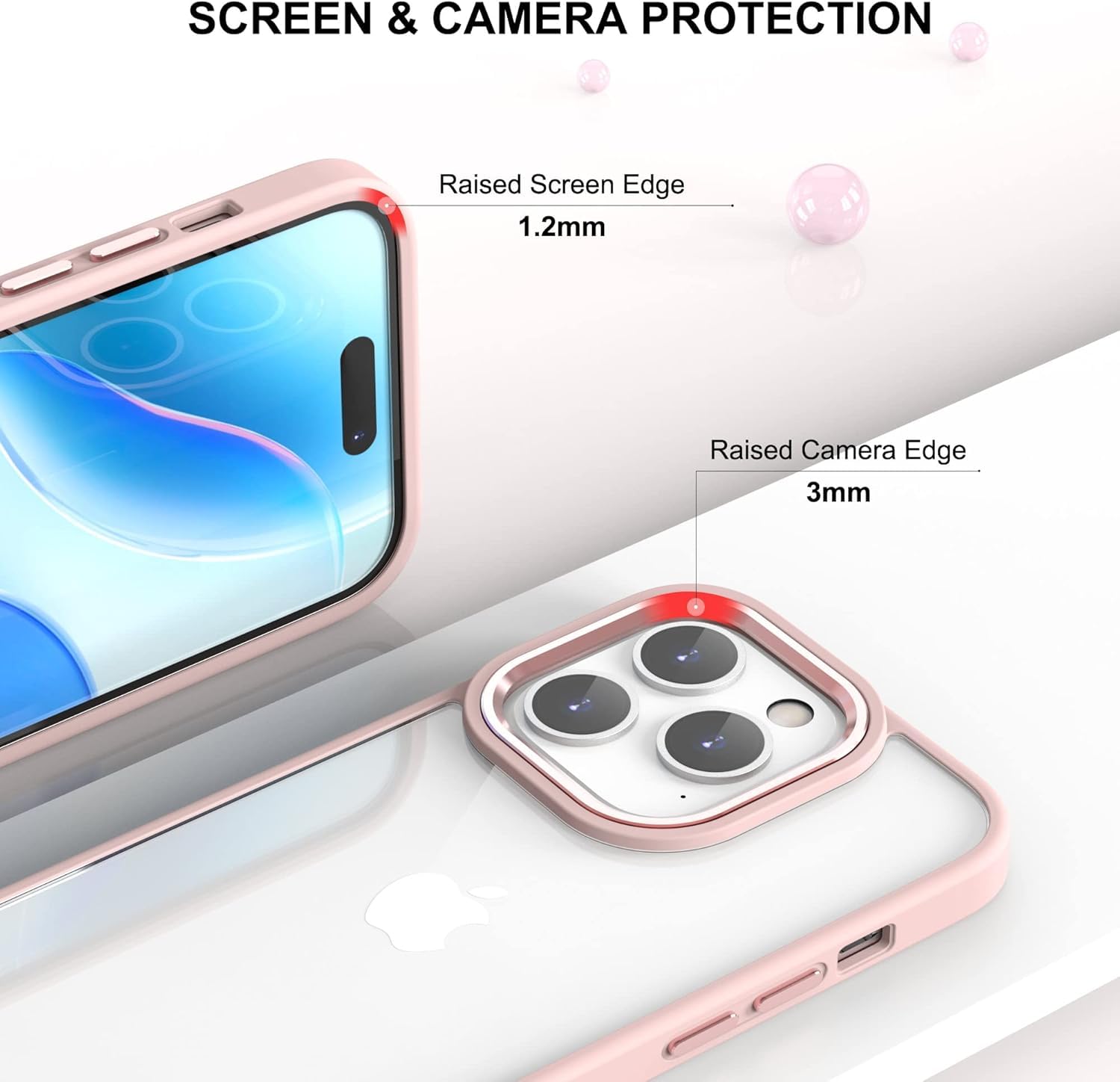 ULAK for iPhone 14 Pro Case Clear - Image 4