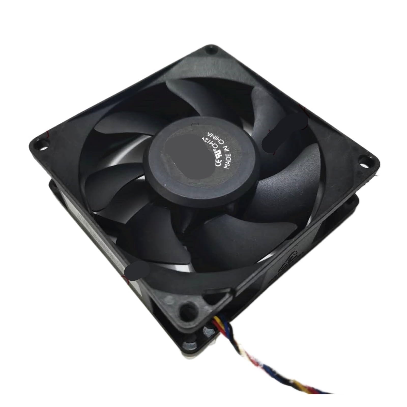 FA08025M12LPA DC 12V 0,45A 80x80x25mm Ventilateur de refroidissement de serveur à 4 fils