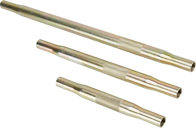 Speedway Motors Swedged Steel Adjustable Threaded Tube with 1/2-20 LH/RH Threads, 3/4 OD .065 Wall, 9 Inch Length, Zinc Plated, Universal Chassis and Steering Use