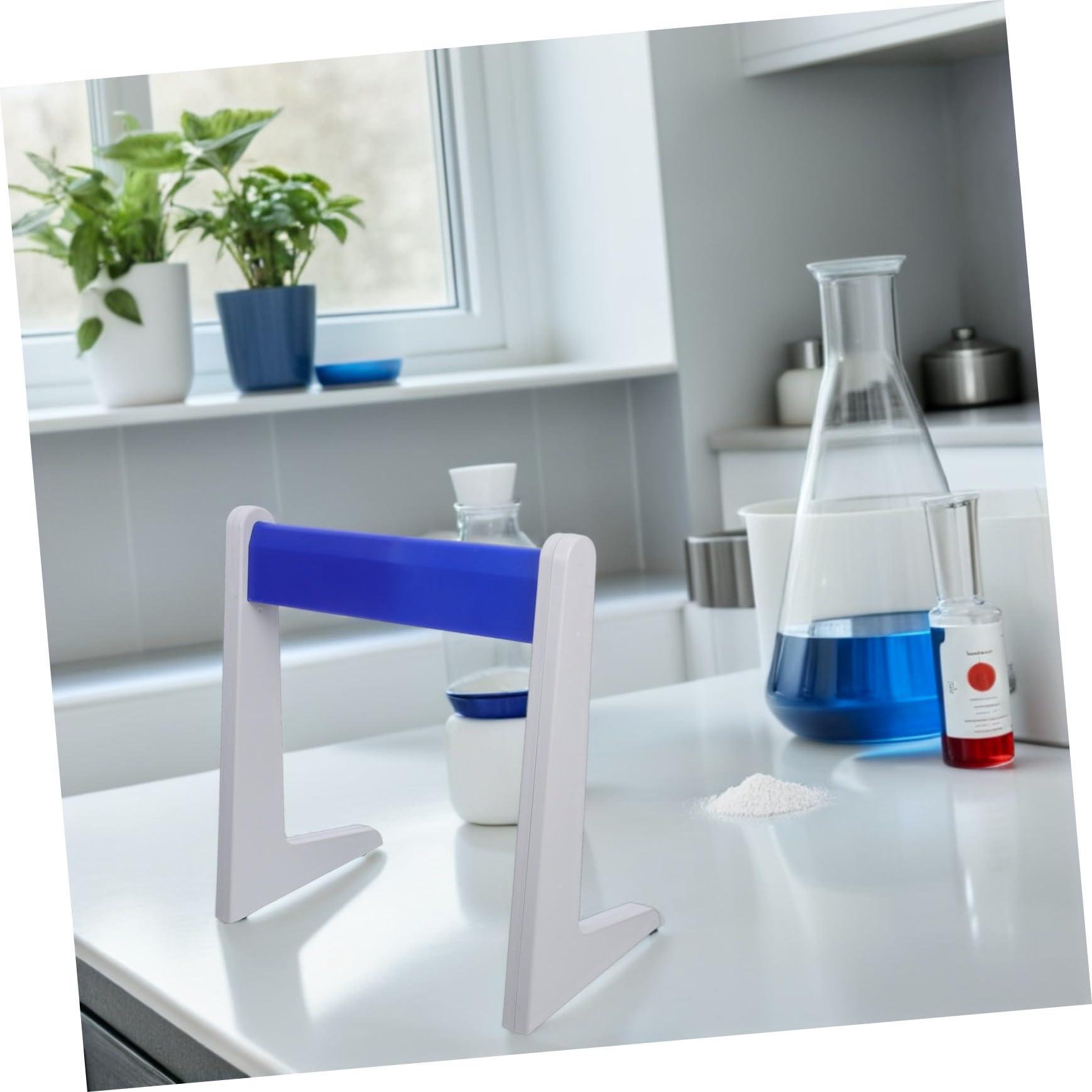 Soporte De Pipeta Soporte Para Pipetas De Laboratorio Pipetor De Plástico Portatil El Plastico