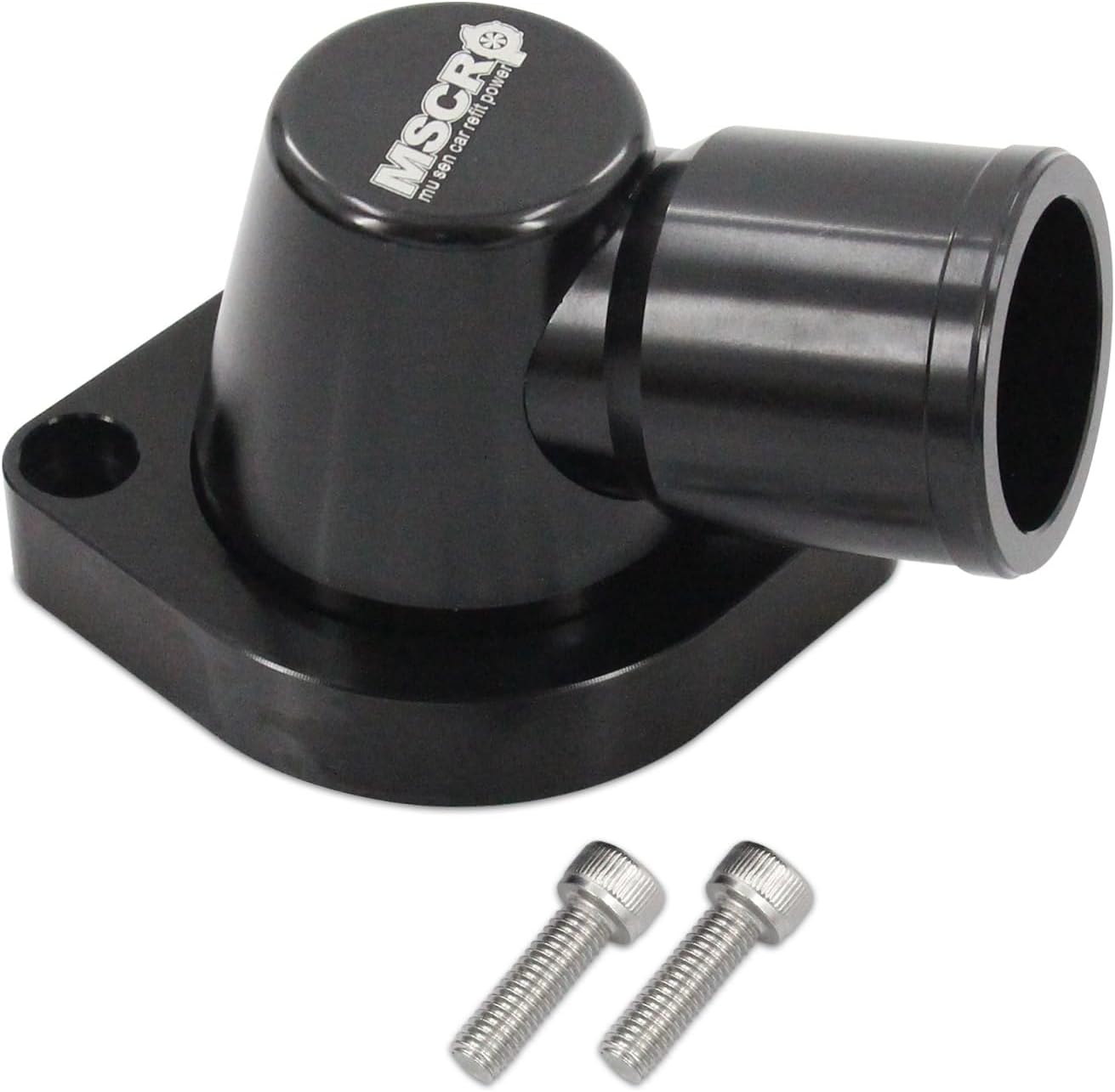 Billet Aluminum 1.5" Swivel Thermostat Housings Water NecK 90 degrees For LS Engine