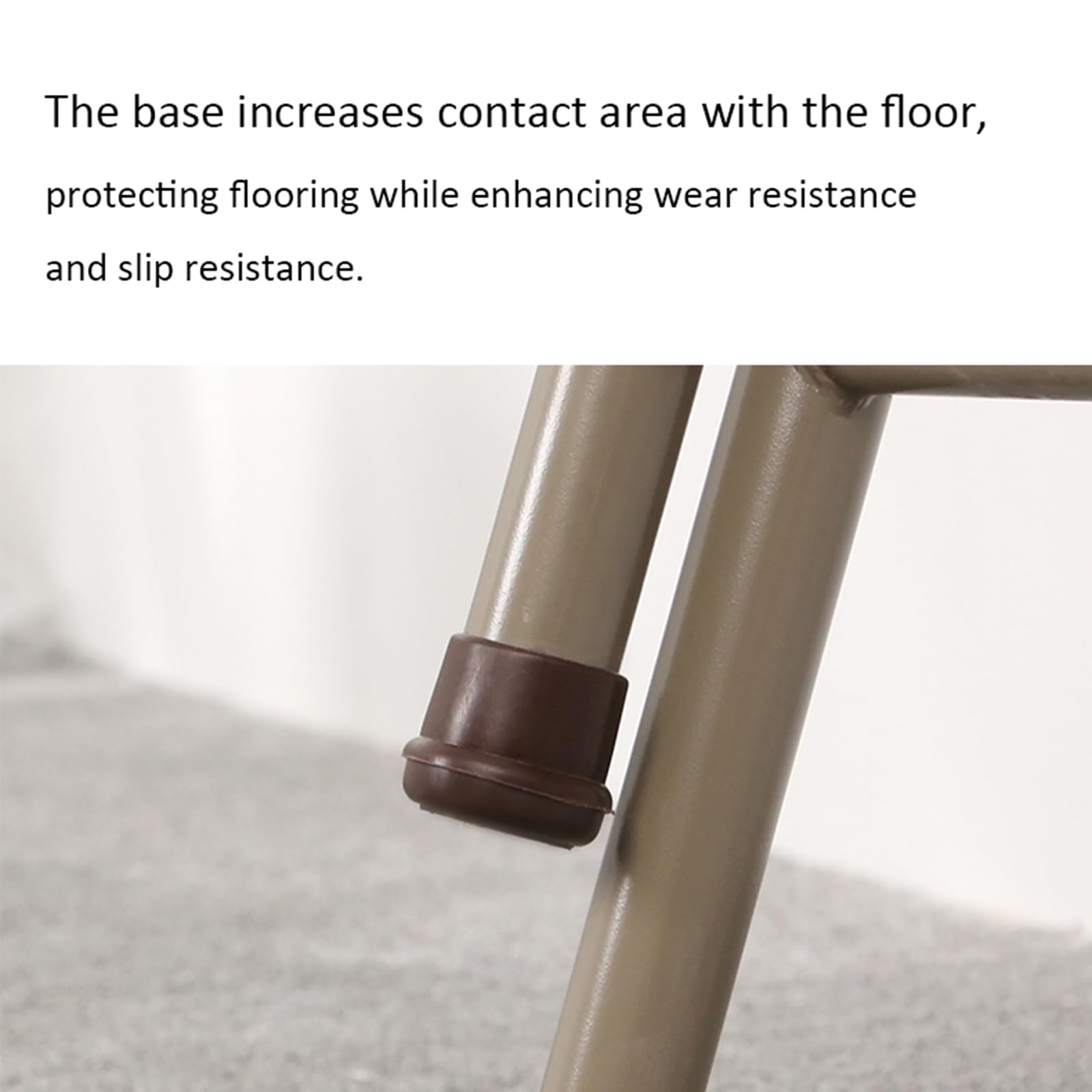 Silla de yoga plegable moderna con soporte lumbar, silla de asistencia portátil para principiantes, diseño que ahorra espacio, cómoda mezcla de algodón y lino gris para práctica de yoga