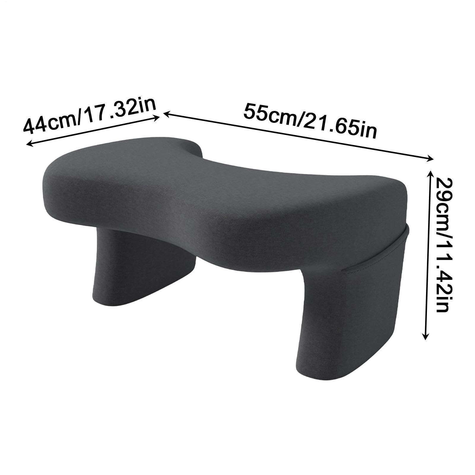 Cuscino Portatile per PC,Tavolino per Tablet e Tastiera da - Cuscino Scrivania per Laptop con Tasche,per Lettura Videogiochi Divano Appartamento