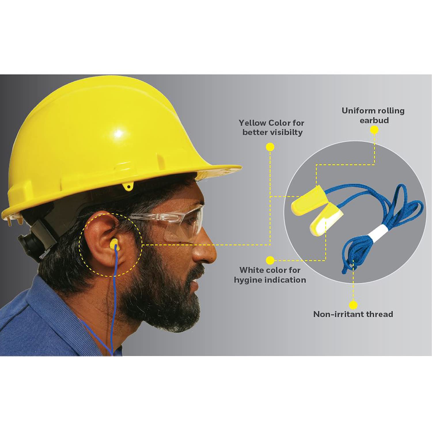 Honeywell 304L CORDED EARPLUG (Pack of 15) - Image 6 thumbnail