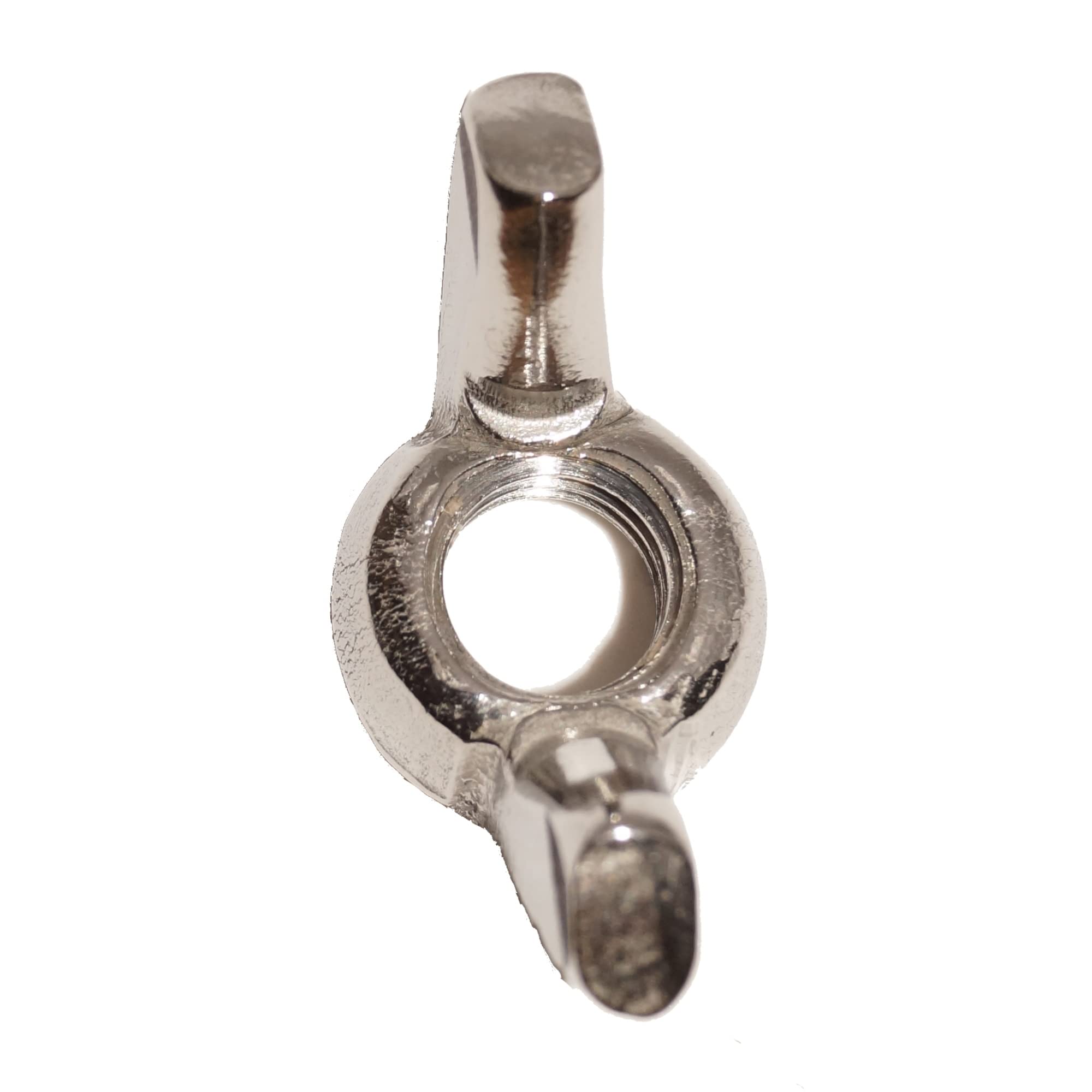 Tuercas de mariposa M14, 6 unidades, forma americana con alas angulares, similar a DIN 315 A2, acero inoxidable