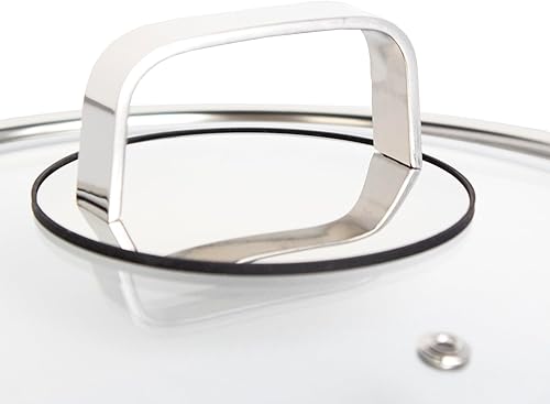 Miniatura 3 de LIVWELL DiamondClad - Tapa de vidrio templado de 10 pulgadas para el juego de utensilios de cocina híbridos, regalo para el hogar y la cocina, para