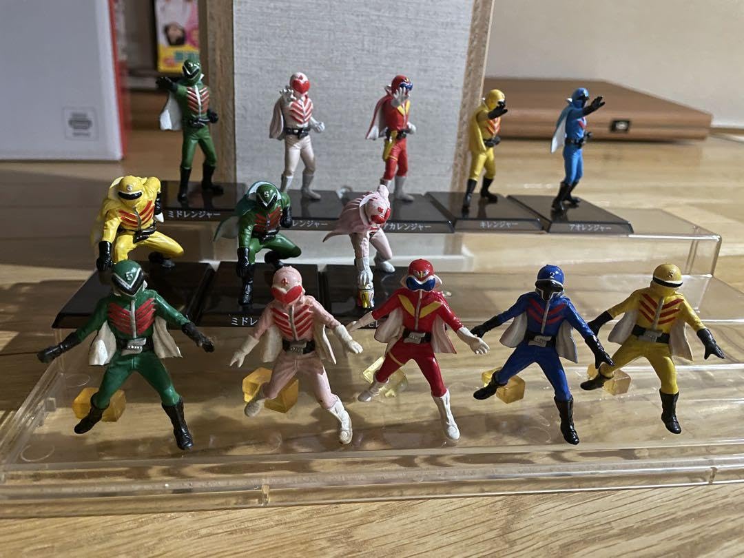 @*様 ISHIMORI デザインワークスコレクション フィギュア　ゴレンジャー 様 ISHIMORI デザインワークスコレクション フィギュア ゴレンジャー
