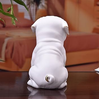 pug Amazon.com: ZXHStore Realistic Sitting Pug Dog Ceramic Dog