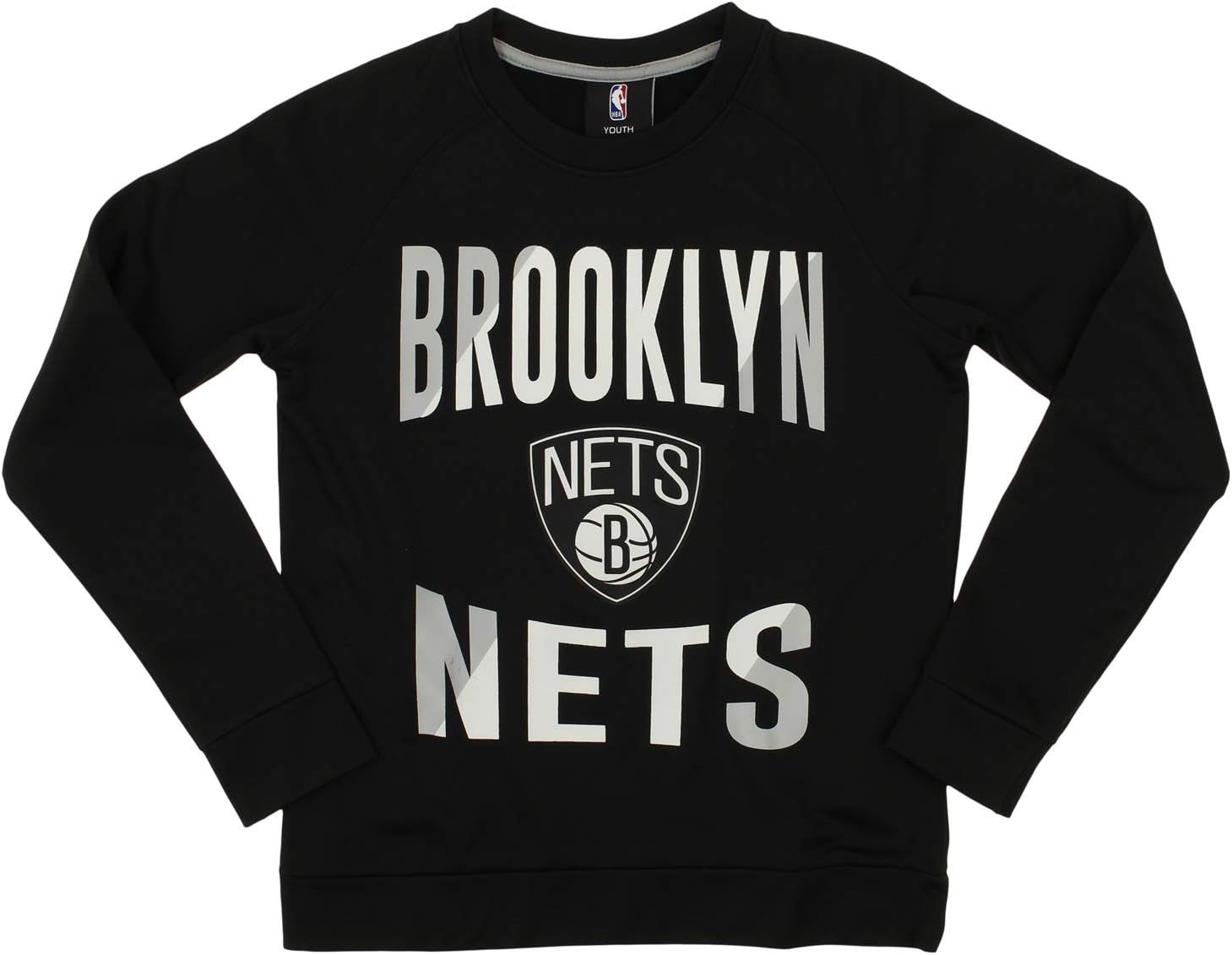 Outerstuff NBA Boys Youth (8-20) / Kids (4-7) Performance Fleece Crew Neck Long Sleeve Sweatshirt - Team Options